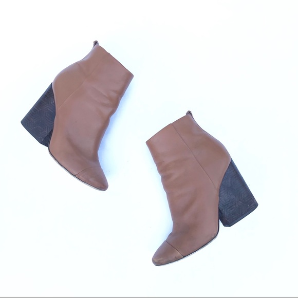 Tory Burch Shoes - Tory Burch | Grove Boot Royal Tan Ankle Bootie